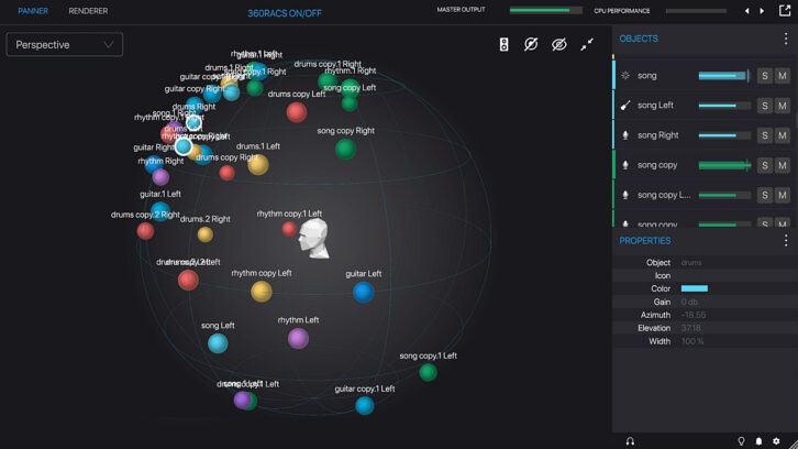Immersive audio monitoring environment for Sony 360 Reality Audio